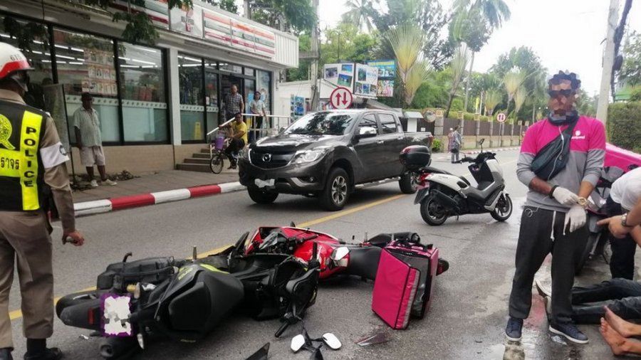 Do wypadku doszło przed hotelem, w którym zatrzymał się policjant