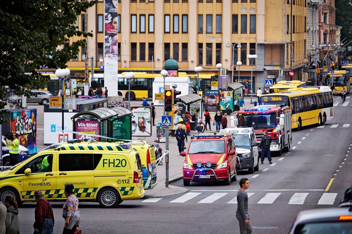 Atak nożownika w Finlandii. 2 osoby nie żyją