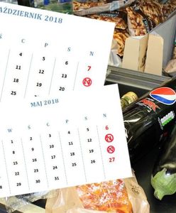 W te niedziele zakupów nie zrobisz. Pokazujemy miesiąc po miesiącu