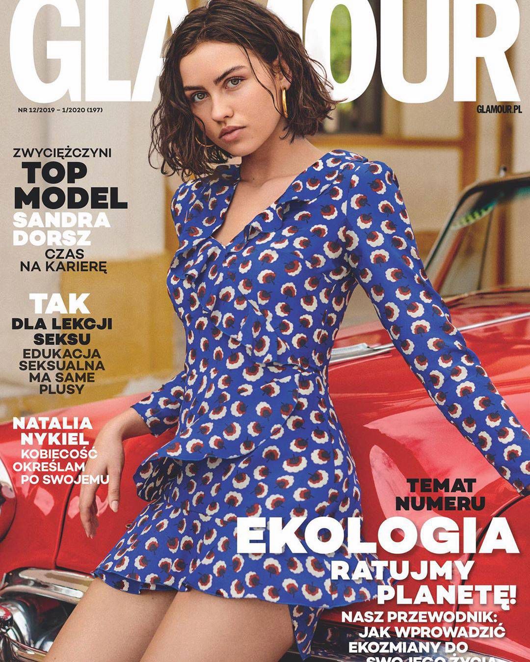 Sandra Dorsz – okładka Glamour