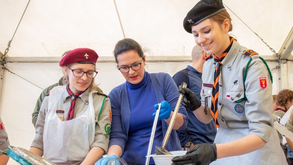 W spotkaniu wzięła udział prezydent Gdańska Aleksandra Dulkiewicz