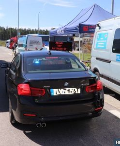 Trzecie BMW policji rozbite w październiku. Tym razem w Częstochowie