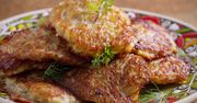 Placki ziemniaczano-pieczarkowe. Rumiane i chrupiące