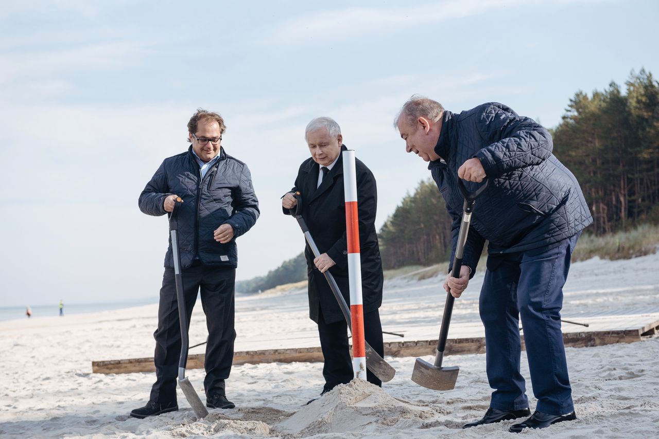 Jest zgoda na przekop Mierzei Wiślanej. Ale 142 warunki rujnują marzenie Kaczyńskiego