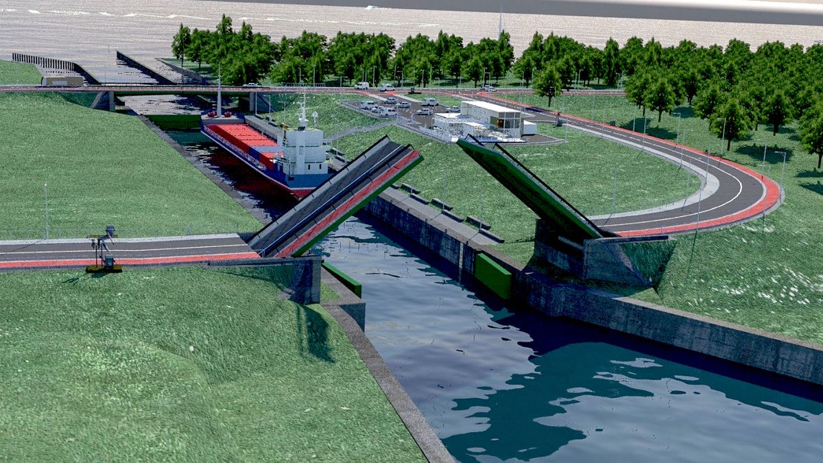 Przekop Mierzei Wiślanej ma kosztować ok. 880 mln złotych.