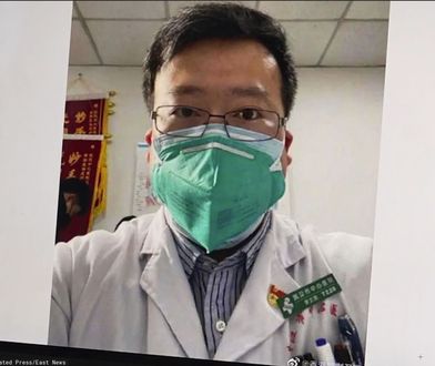 Koronawirus z Chin. Dr Li Wenliang. Najpierw "kłamca", dopiero po śmierci bohater
