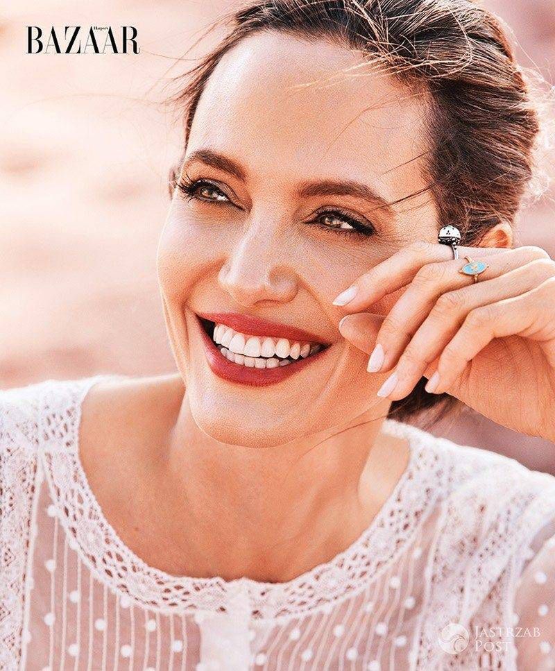 Sesję Angeliny Jolie dla Harper's Bazaar zrobił Alexi Lubomirski