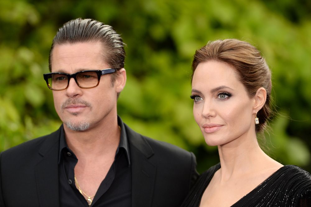 Brad Pitt i Angelina Jolie 

Fotografia: ONS