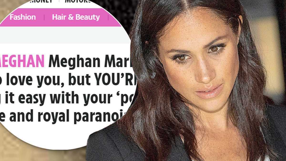 Meghan Markle - oskarżenia prasy