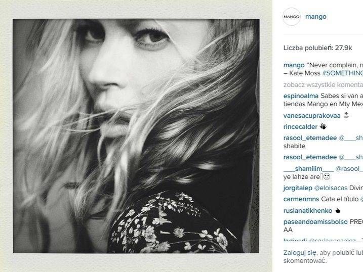 Kate Moss dla Mango