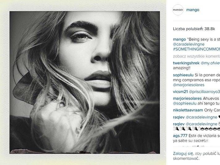 Cara Delevingne dla Mango