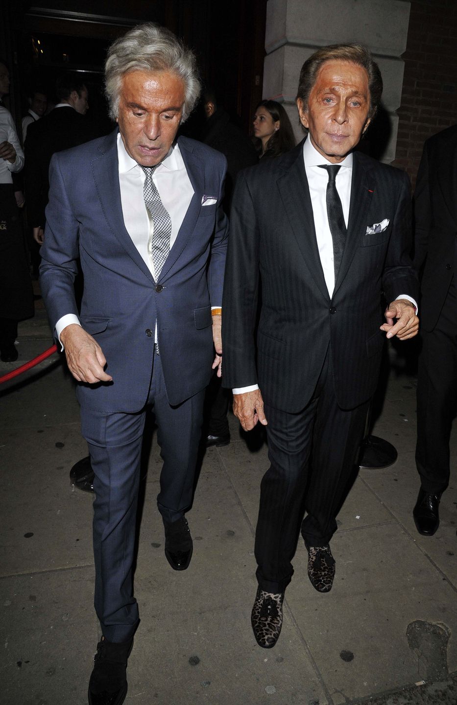 Giancarlo Giammetti i Valentino Garavani na otwarciu Maison Assouline
Fotografia: ONS