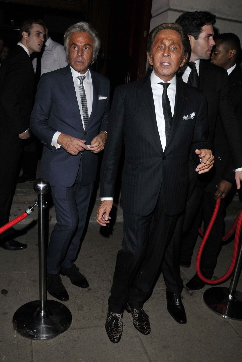 Giancarlo Giammetti i Valentino Garavani na otwarciu Maison Assouline
Fotografia: ONS