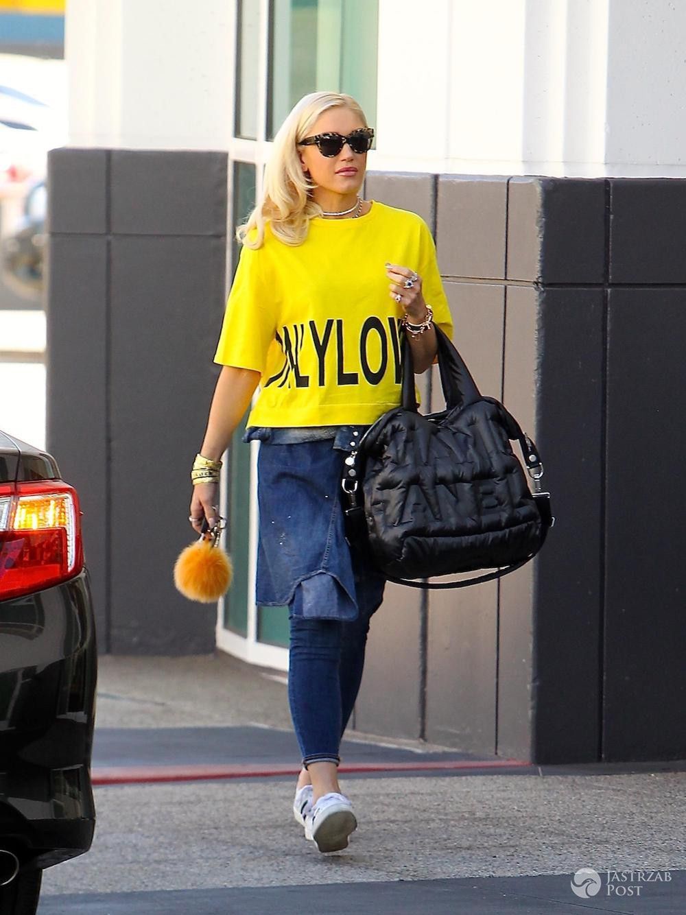 Gwen Stefani w codziennej stylizacji