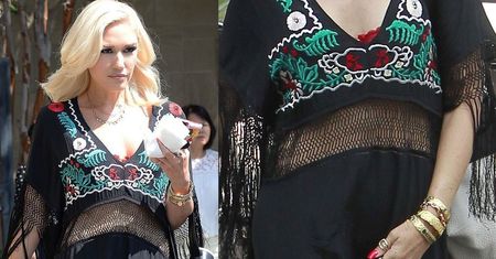 47-letnia Gwen Stefani jest w 4. ciąży? Te zdjęcia rozwiewają wątpliwości