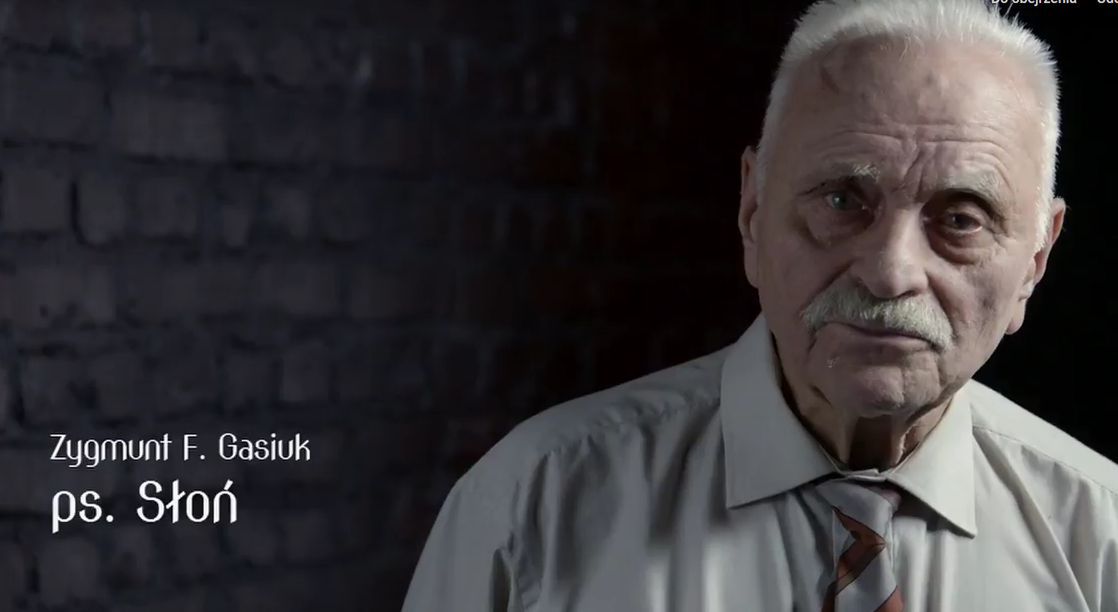 Jeden z żołnierzy AK, którzy wystąpili w filmie. 