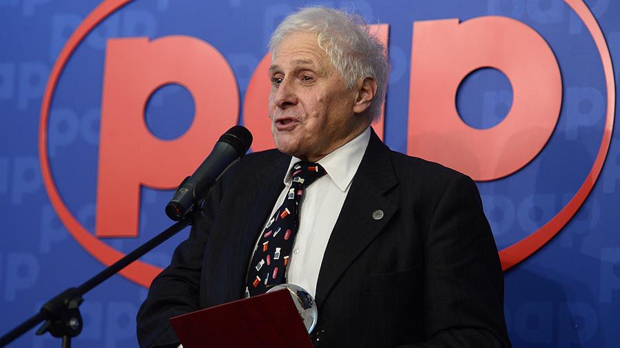 Prof. Jerzy Vetulani w 2012 r. 