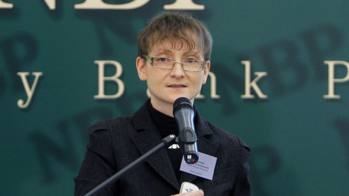 Małgorzata Iwanicz-Drozdowska nie jest już wiceprzewodniczącą KNF