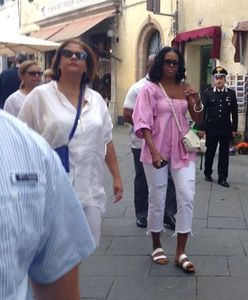 Barack i Michelle Obama na urlopie w Toskanii