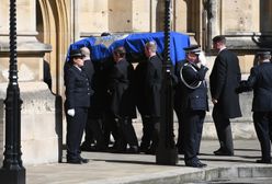 Trumna wystawiona w brytyjskim parlamencie