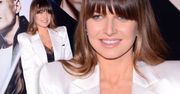 Ciężarna Anna Lewandowska w obcisłym topie na premierze filmu. Widać, że to drugi trymestr?