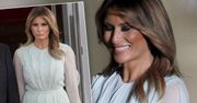 Klasa! Melania Trump oczarowała kreacją na uroczystej kolacji. W tak pięknej sukni jeszcze jej nie widzieliście