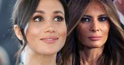 Melania Trump podrabia Meghan Markle! Ubrała się niemalże tak samo jak księżna Sussexu!