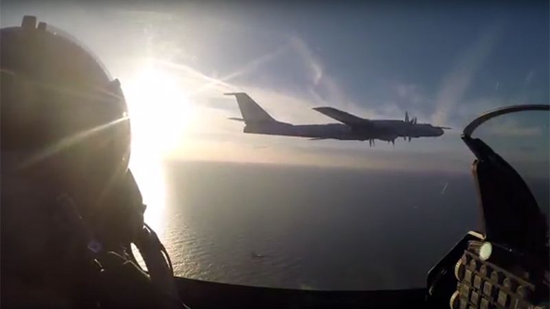  Tu-95 rzadko spotykane są w tej części Bałtyku.
