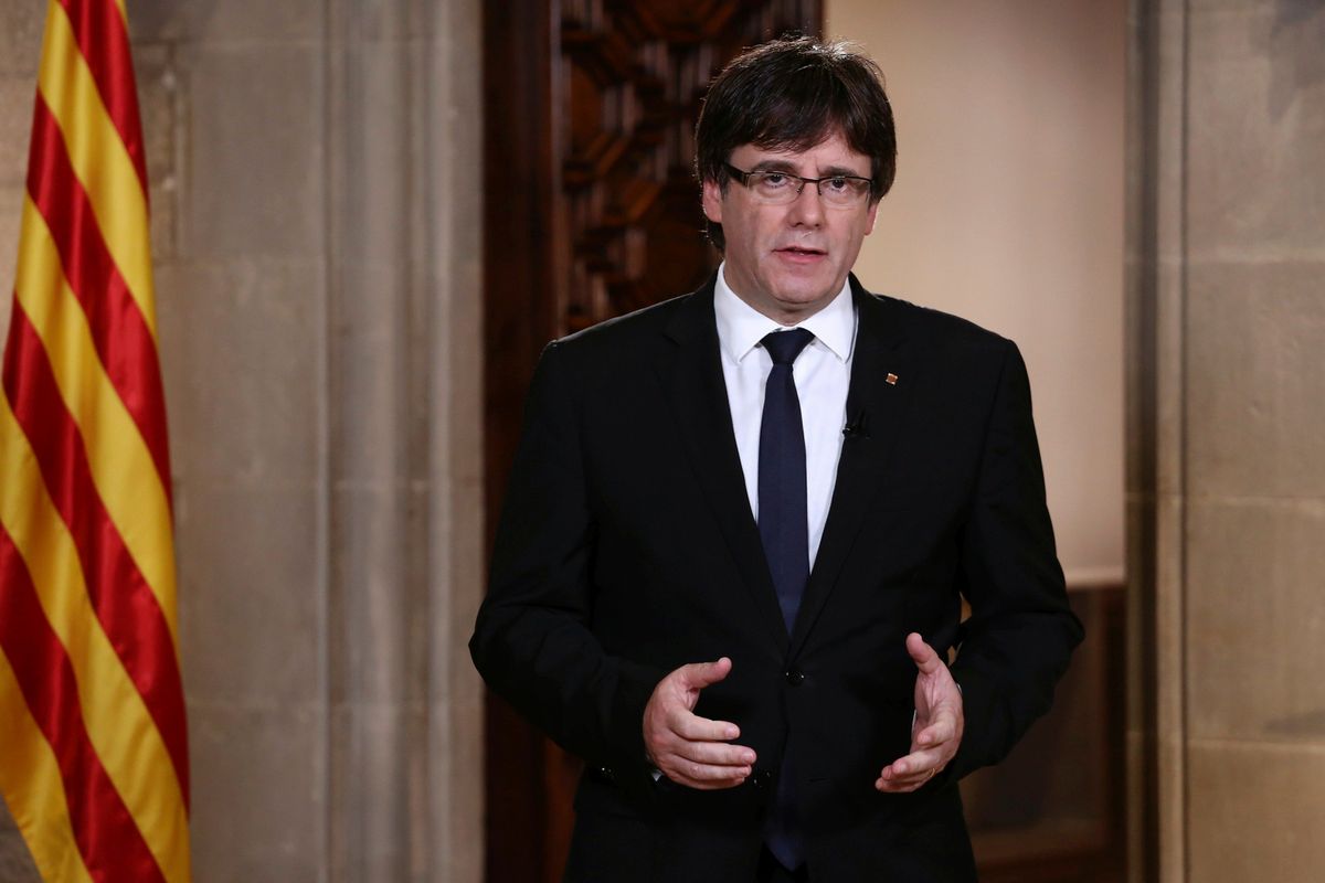Premier Katalonii krytykuje króla