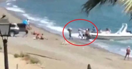 Szok na plaży w Hiszpanii. Przerażeni turyści patrzyli z osłupieniem