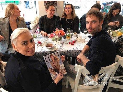 Anna Jagodzińska świętuje grudniową okładkę ELLE