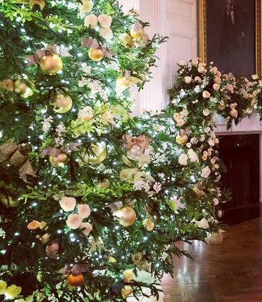 Melania Trump pochwaliła się świątecznymi dekoracjami
