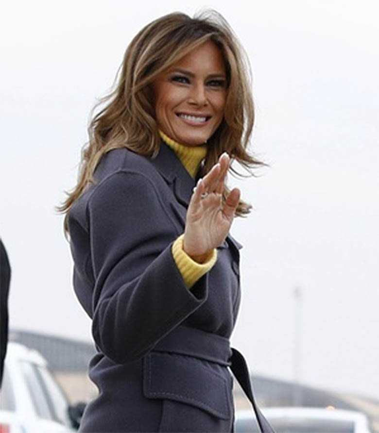 Melania Trump z wizytą w szkole artystycznej
