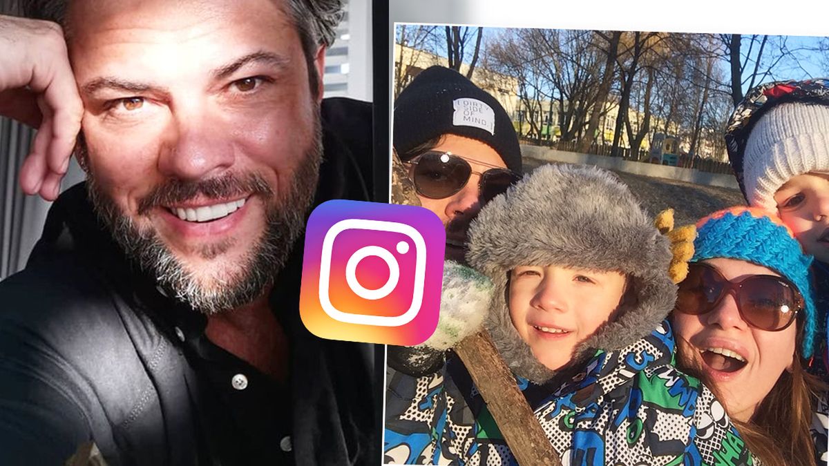 Syn Oliviera Janiaka założył konto na Instagramie. 10-letni Christian pozuje jak zawodowy model
