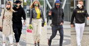 Gwiazdy przed studiem "Pytania na śniadanie": Marcelina Zawadzka, Fit Lovers, Tomasz Wolny