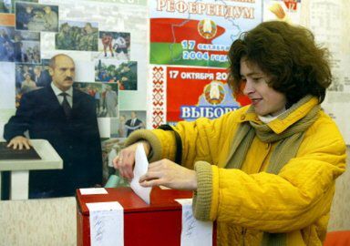 Głosowanie na Białorusi