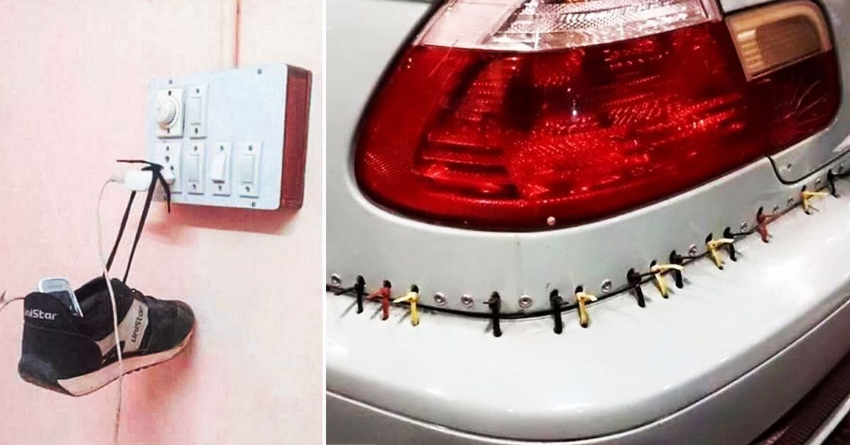 20 Handymen Whose Fixing Ideas Are So Scary That They Make You Laugh