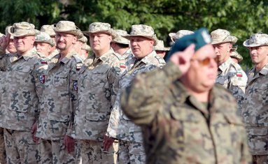 Pożegnano żołnierzy jadących do Afganistanu