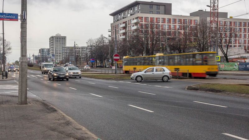 Rozpoczyna się przebudowa skrzyżowania ul. Racławickiej, Grójeckiej i Harfowej