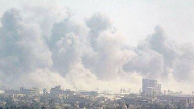 Bagdad pod bombami (Fot. AFP)