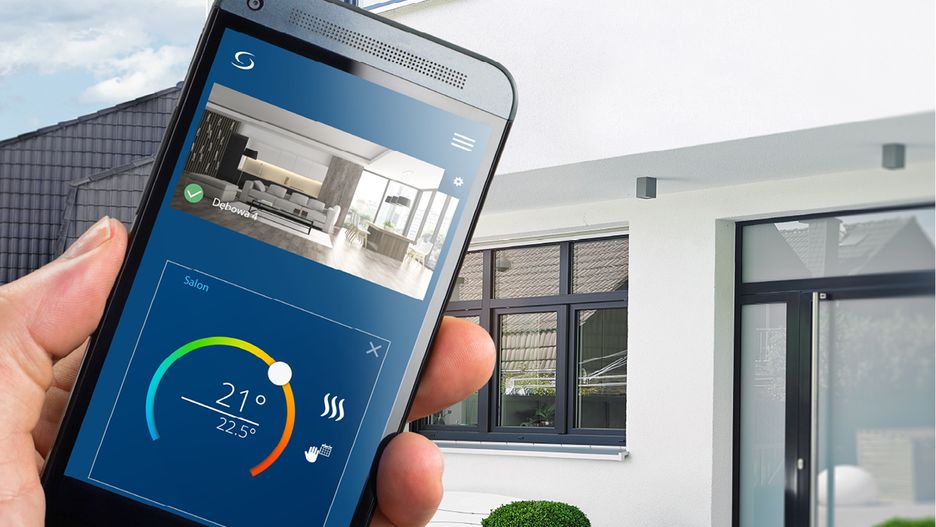 Aplikacja SALUS Smart Home umożliwia pełną kontrolę nad domem z dowolnego miejsca na świecie, tylko przy użyciu smartfona.