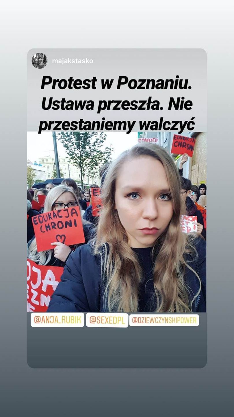 Protest w Poznaniu