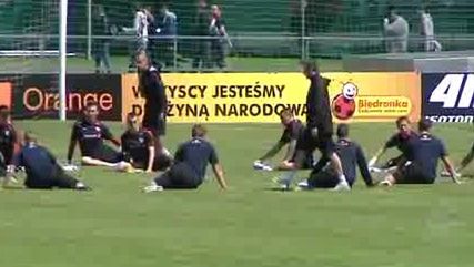 Reprezentacji Polski na zgrupowaniu czegoś brakowało...[EURO 2012]