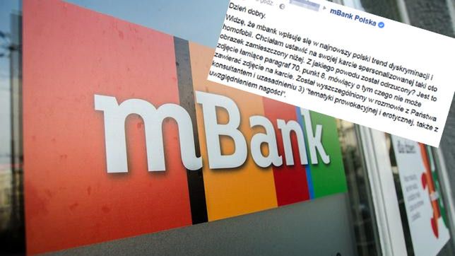 mBank dyskryminuje klientów? Tak twierdzi klientka