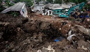 Sri Lanka: gigantyczne osuwisko śmieci. Co najmniej 19 osób nie żyje