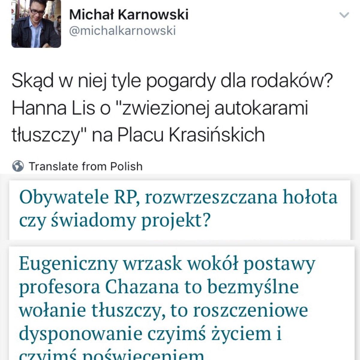 Hanna Lis o wizycie Donalda Trumpa w Polsce