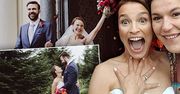 Ania Starmach wyszła za mąż! Gwiazda TVN pokazała zdjęcia ze ślubu! Jej suknia ślubna jest przepiękna