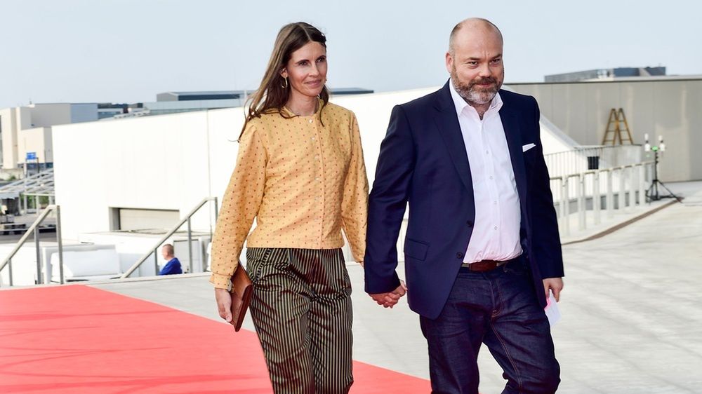 Anders Holch Povlsen z żoną Anne - mimo miliardów na koncie - dzieci posłali do szkoły publicznej. 