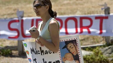 Jedna z fanek Michaela Jacksona