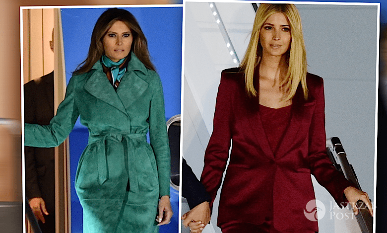 Melania Trump i Ivanka w Polsce - stylizacje